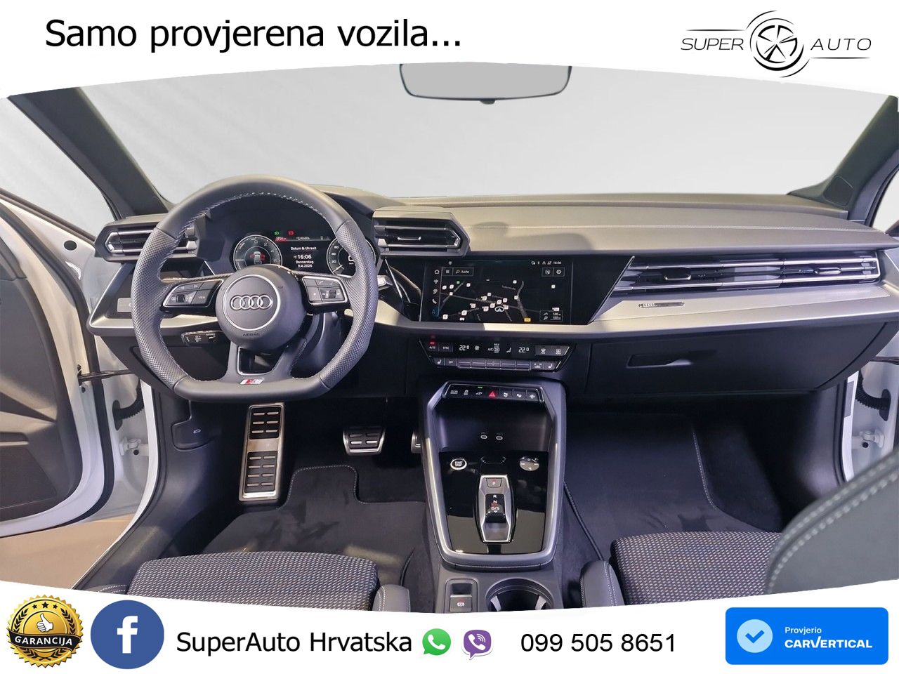 Audi A3 40 TFSIe (204 KS) S tronic S line LED+GR SJED+ACC