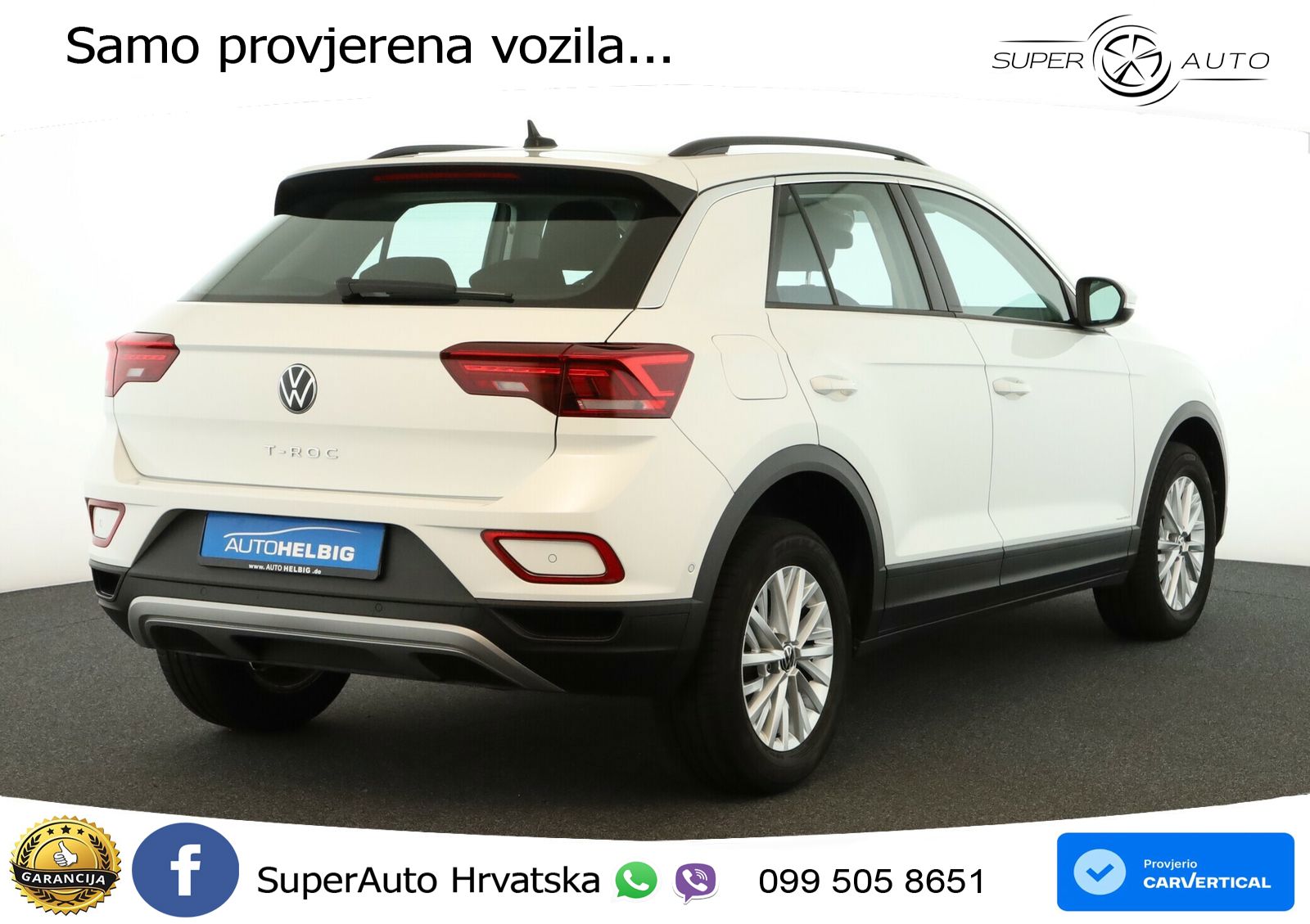 Volkswagen T-Roc I 2.0 TDI (150 KS) DSG LED+GR SJED+ACC