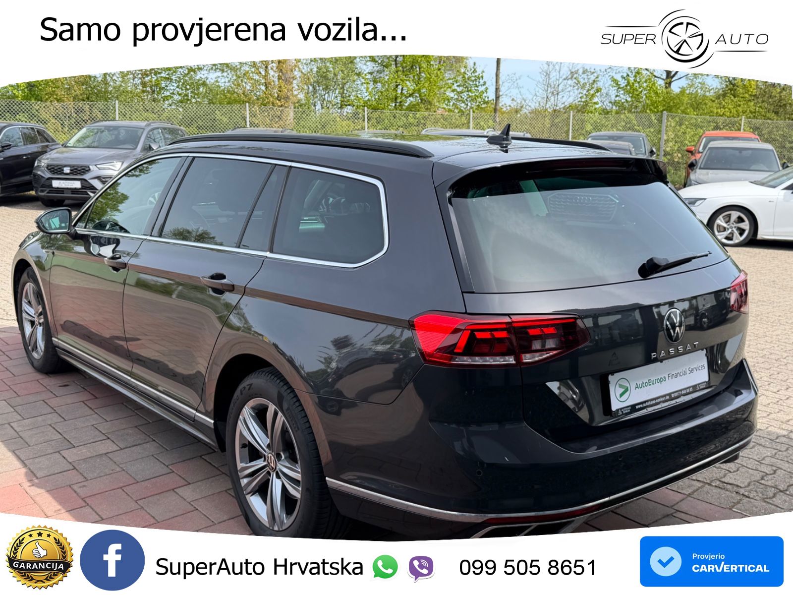 Volkswagen Passat Variant 2.0 TDI (150 KS) DSG R-Line LED+GR SJED+ACC