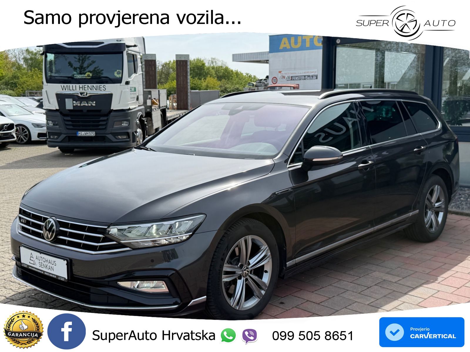 Volkswagen Passat Variant 2.0 TDI (150 KS) DSG R-Line LED+GR SJED+ACC