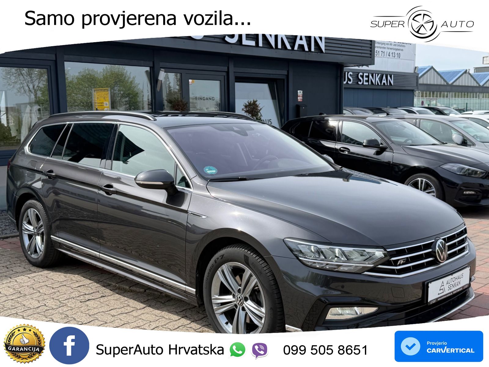 Volkswagen Passat Variant 2.0 TDI (150 KS) DSG R-Line LED+GR SJED+ACC