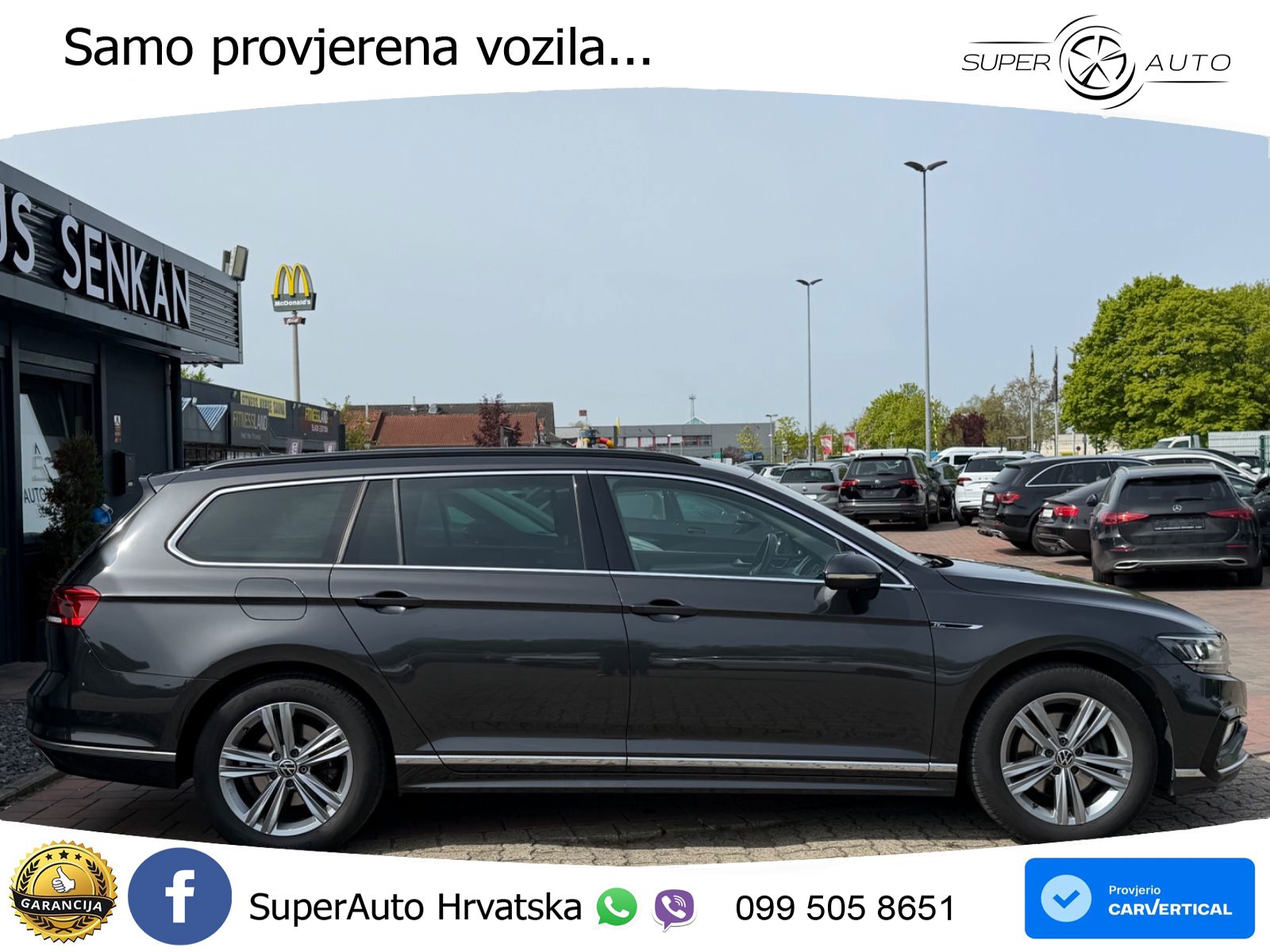 Volkswagen Passat Variant 2.0 TDI (150 KS) DSG R-Line LED+GR SJED+ACC