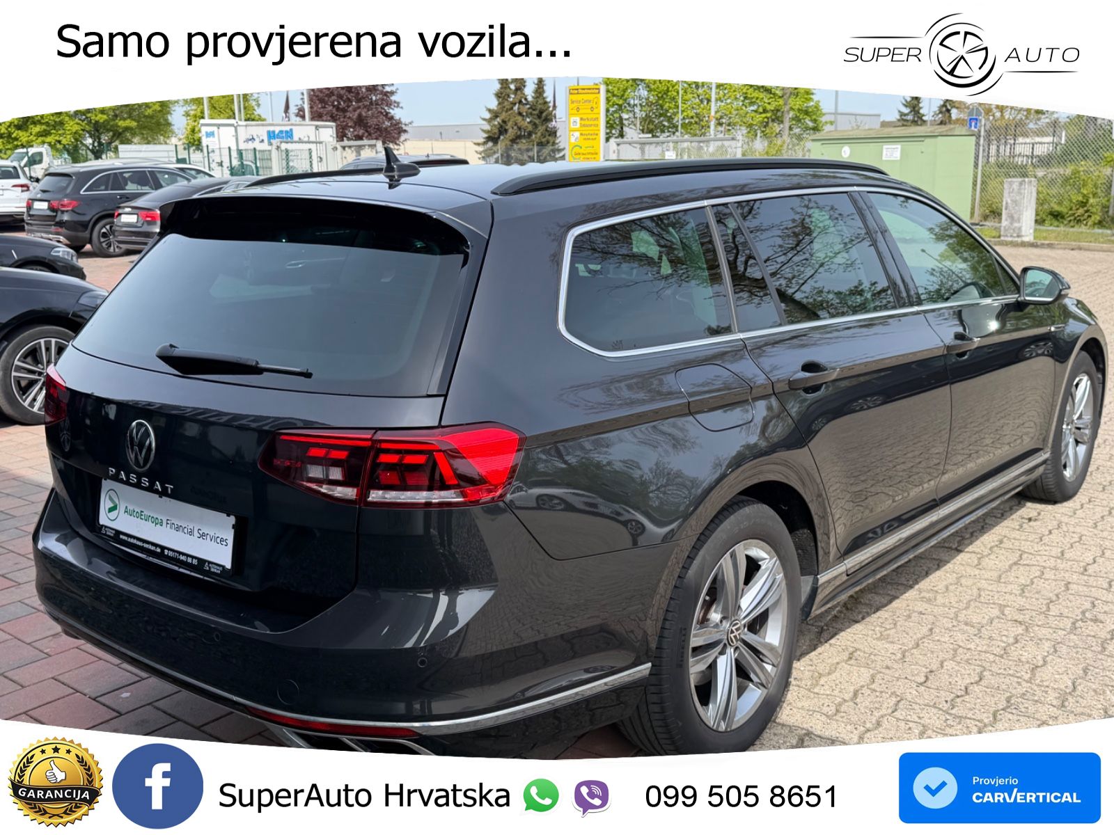 Volkswagen Passat Variant 2.0 TDI (150 KS) DSG R-Line LED+GR SJED+ACC