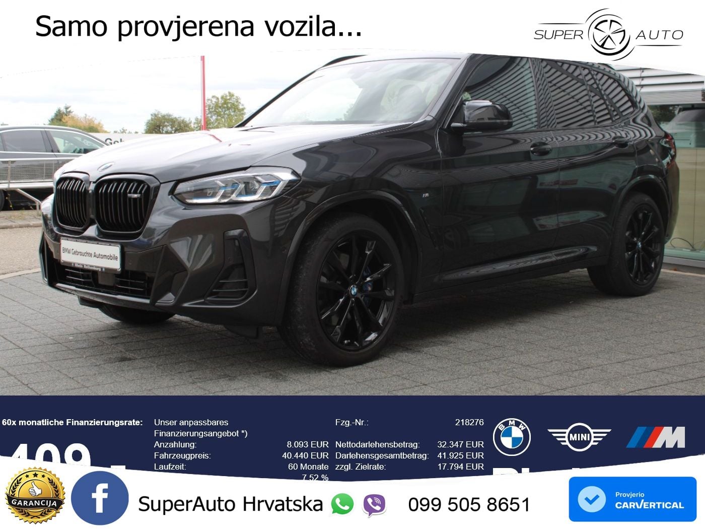 BMW X3 M40d xDrive Steptronic
