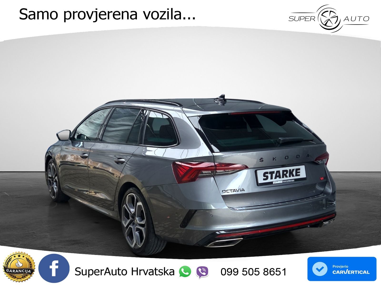 Škoda Octavia Combi RS 2.0 TDI (200 KS) 4x4 DSG MATRIX+GR SJED+KAM