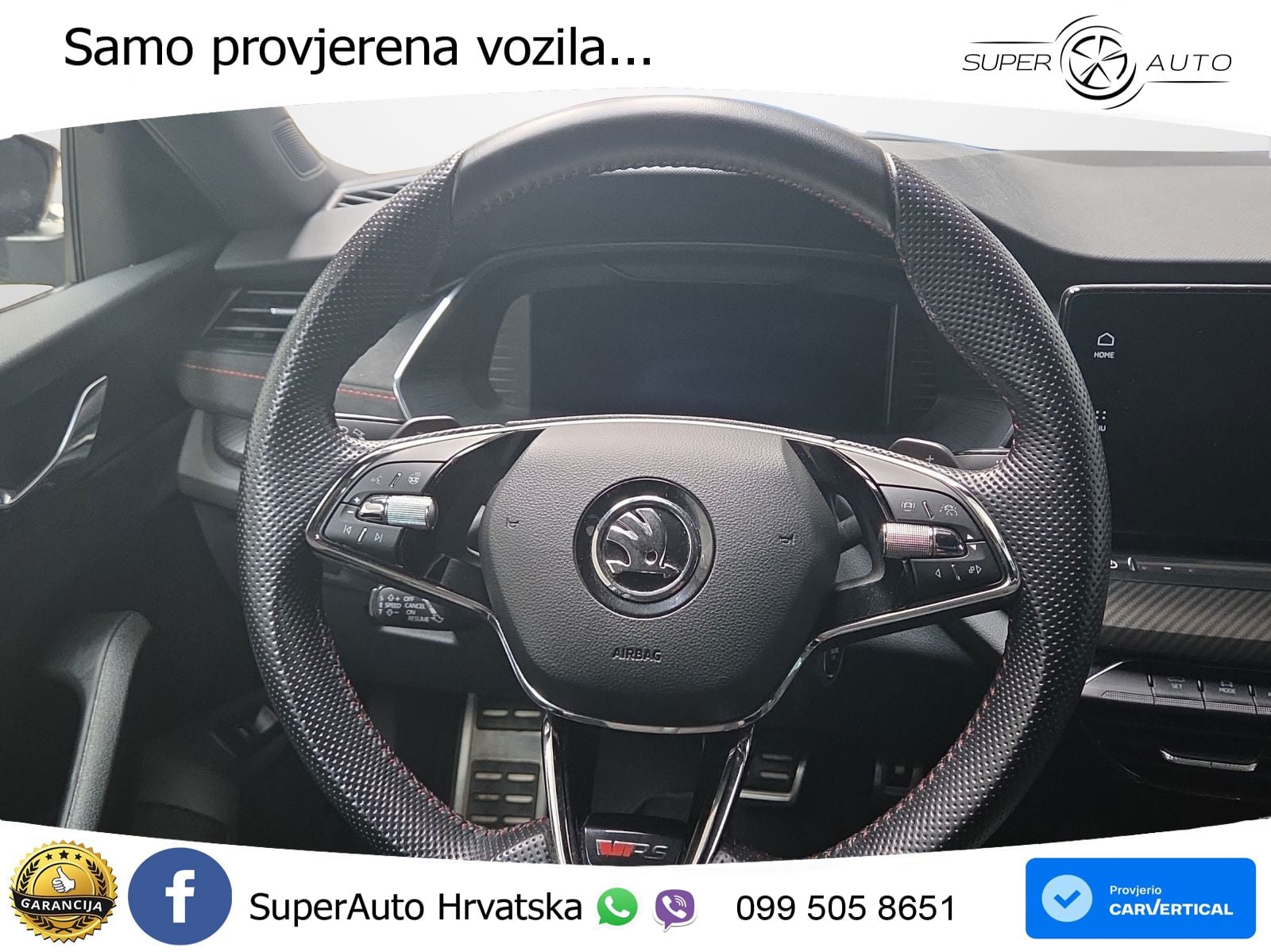 Škoda Octavia Combi RS 2.0 TDI (200 KS) 4x4 DSG MATRIX+GR SJED+KAM