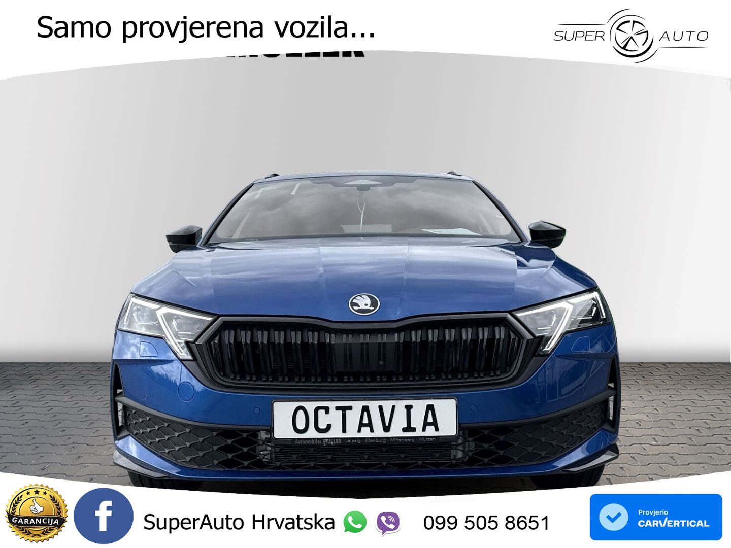 Škoda Octavia Combi 1.5 TSI (150 KS) DSG SportLine LED+GR SJED+ACC