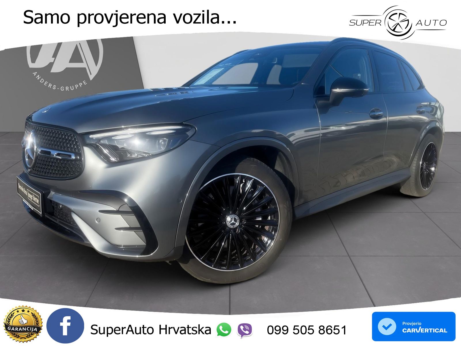 Mercedes GLC 220d (197 KS) 4MATIC 9G-TRONIC AMG LED+GR SJED+ACC