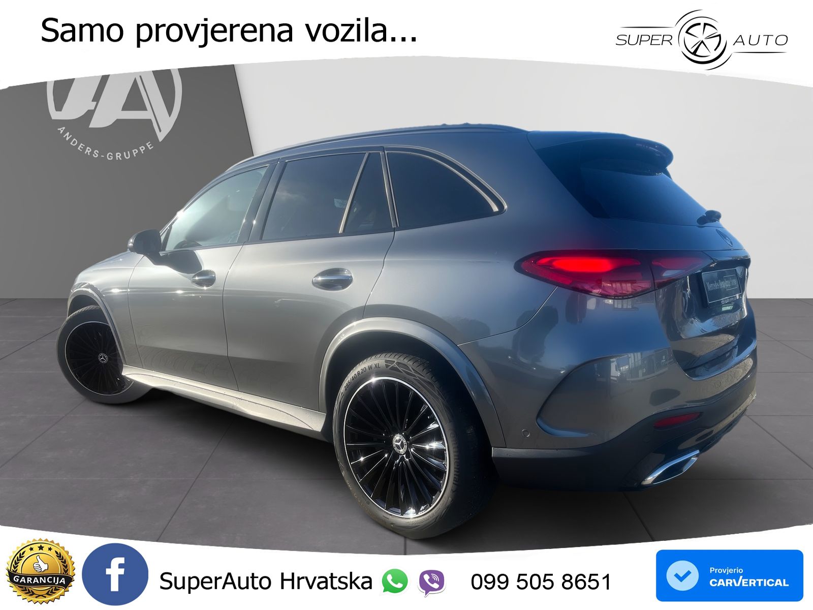 Mercedes GLC 220d (197 KS) 4MATIC 9G-TRONIC AMG LED+GR SJED+ACC