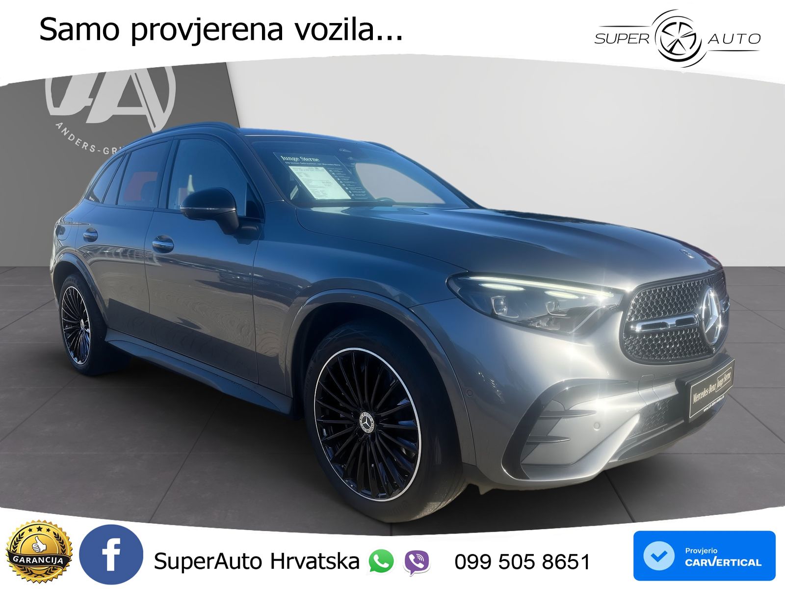 Mercedes GLC 220d (197 KS) 4MATIC 9G-TRONIC AMG LED+GR SJED+ACC