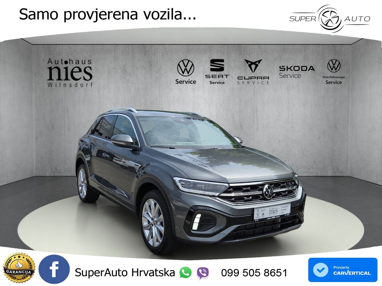 Volkswagen T-Roc I 1.5 TSI (150 KS) DSG LED+GR SJED+ACC