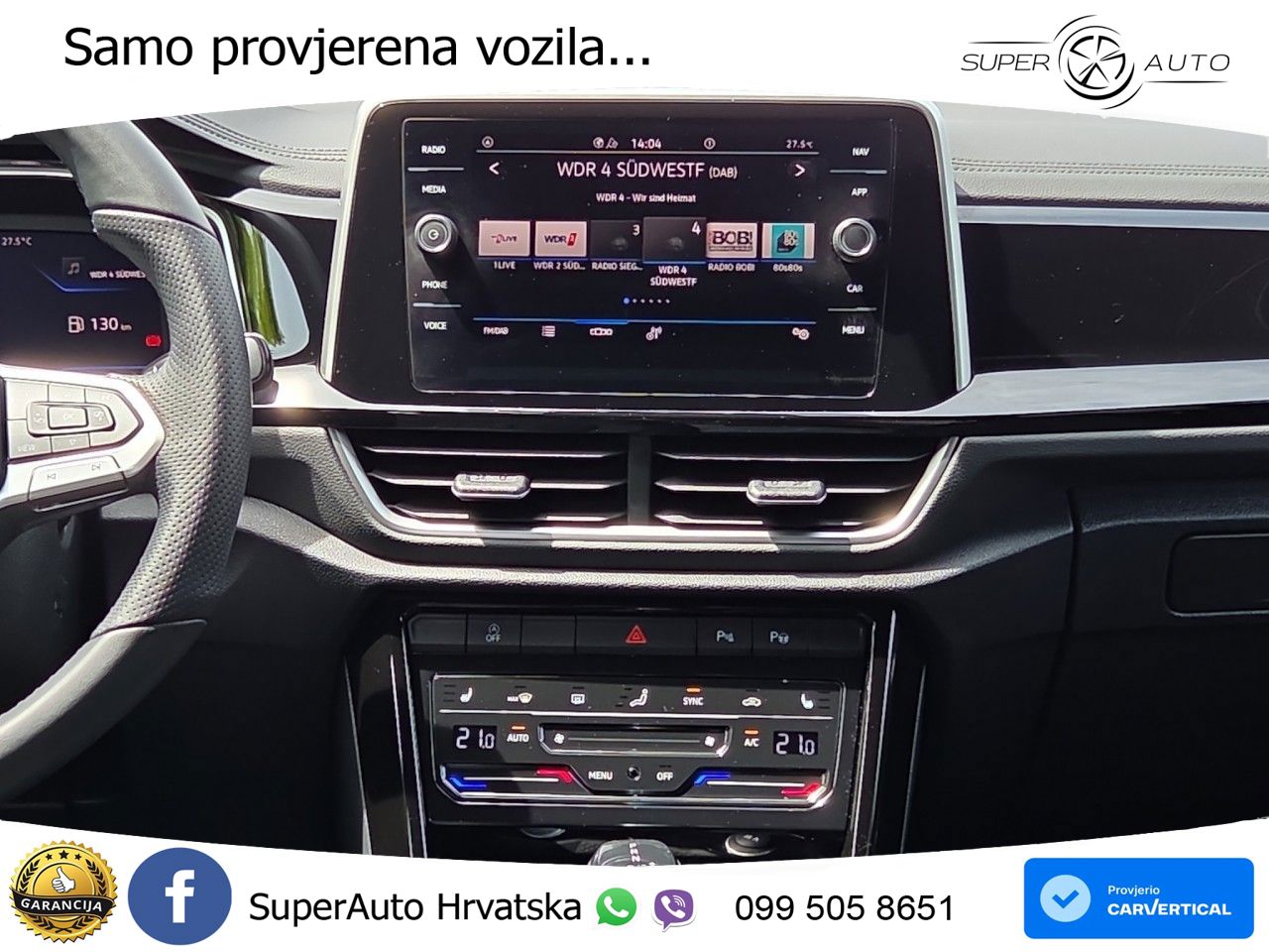 Volkswagen T-Roc I 1.5 TSI (150 KS) DSG LED+GR SJED+ACC