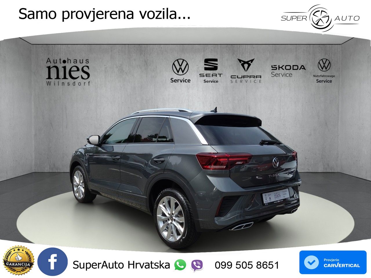 Volkswagen T-Roc I 1.5 TSI (150 KS) DSG LED+GR SJED+ACC