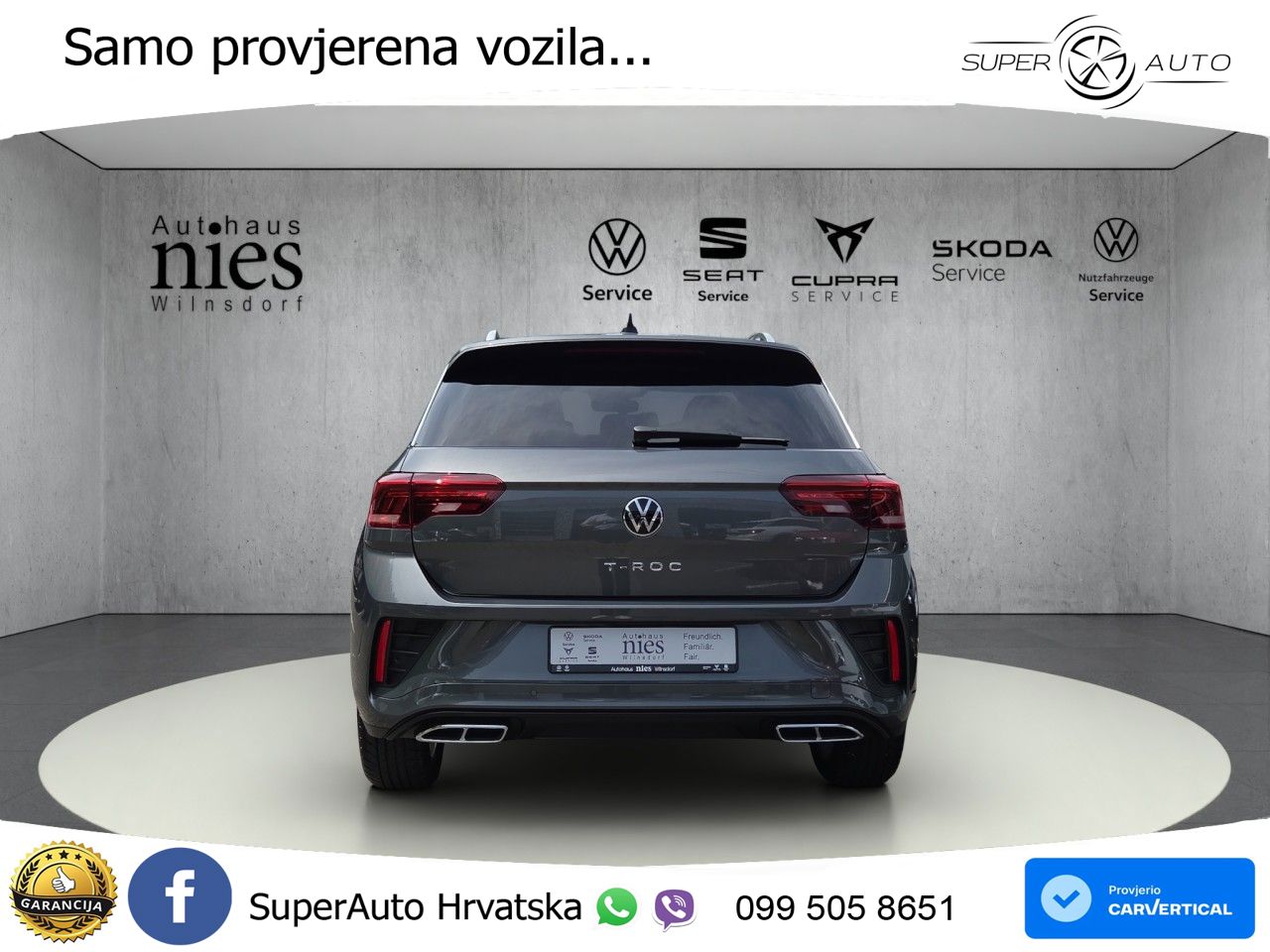 Volkswagen T-Roc I 1.5 TSI (150 KS) DSG LED+GR SJED+ACC