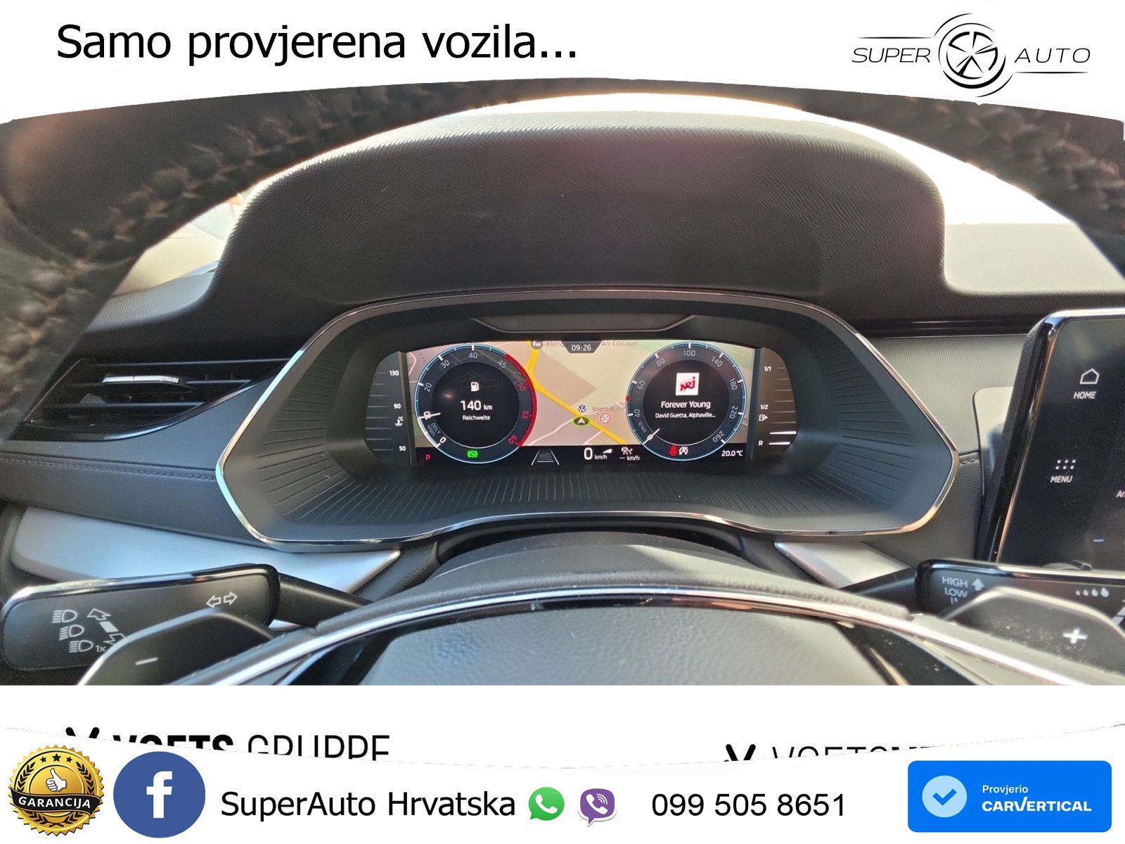 Škoda Octavia Combi 2.0 TDI (150 KS) DSG LED+GR SJED+ACC