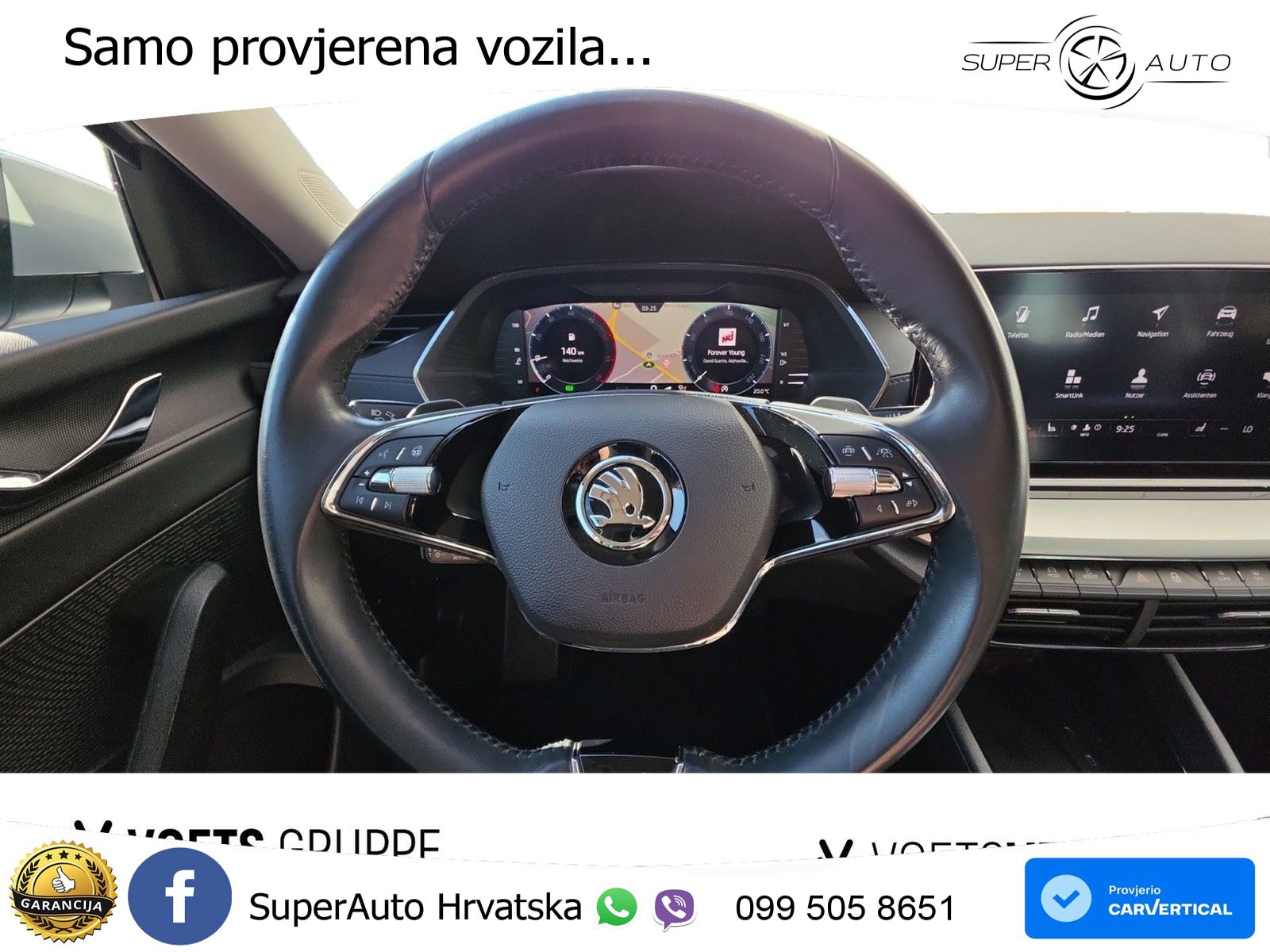Škoda Octavia Combi 2.0 TDI (150 KS) DSG LED+GR SJED+ACC