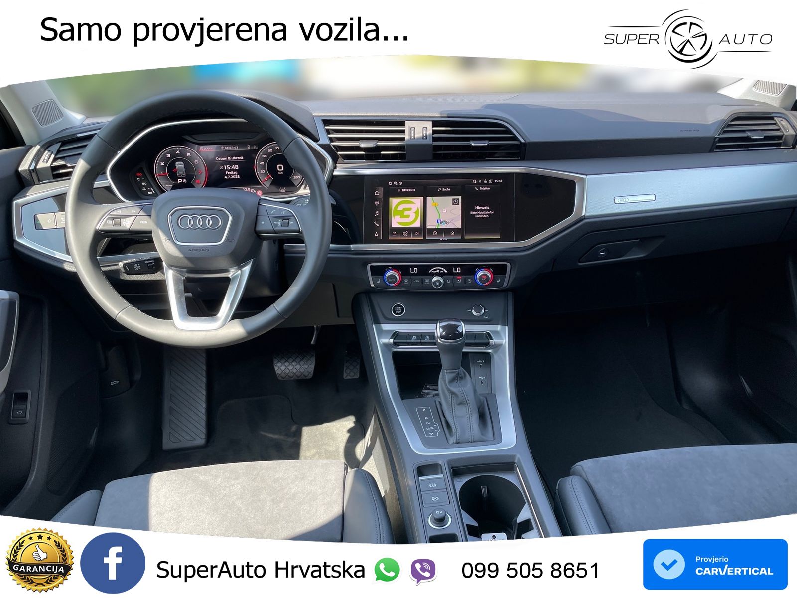 Audi Q3 35 TFSI (150 KS) S tronic advanced LED+GR SJED+ACC
