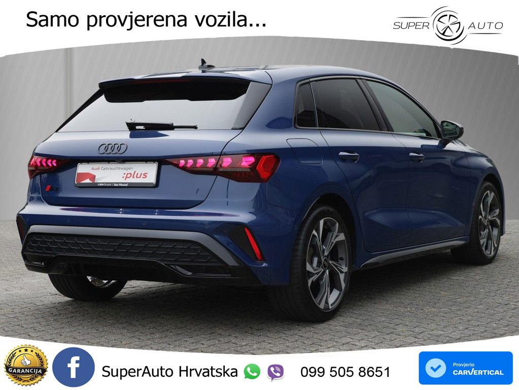 Audi A3 35 TFSI (150 KS) S tronic S line LED+GR SJED+ACC