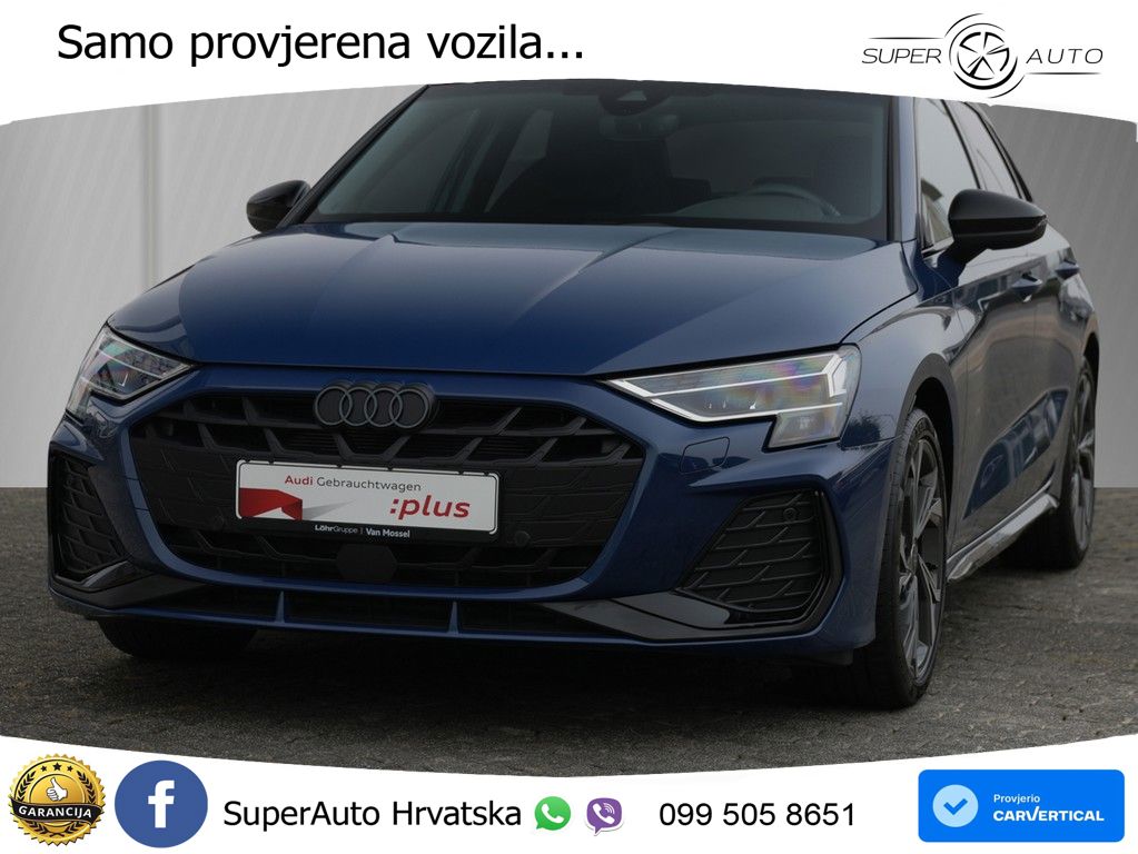 Audi A3 35 TFSI (150 KS) S tronic S line LED+GR SJED+ACC