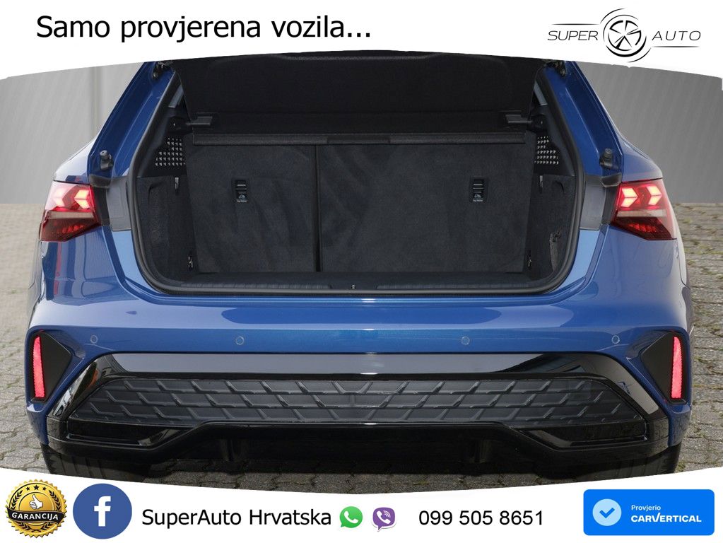 Audi A3 35 TFSI (150 KS) S tronic S line LED+GR SJED+ACC
