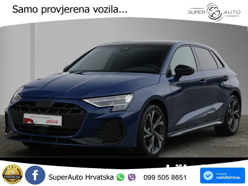 Audi A3 35 TFSI (150 KS) S tronic S line LED+GR SJED+ACC