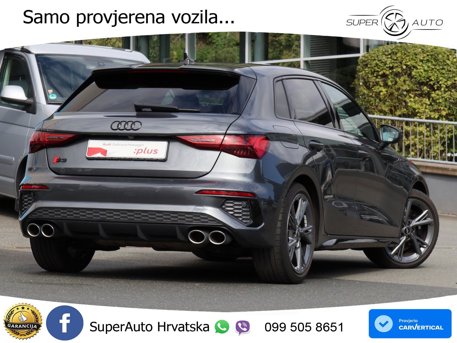 Audi S3 2.0 TFSI (310 KS) quattro S tronic LED+GR SJED+ACC