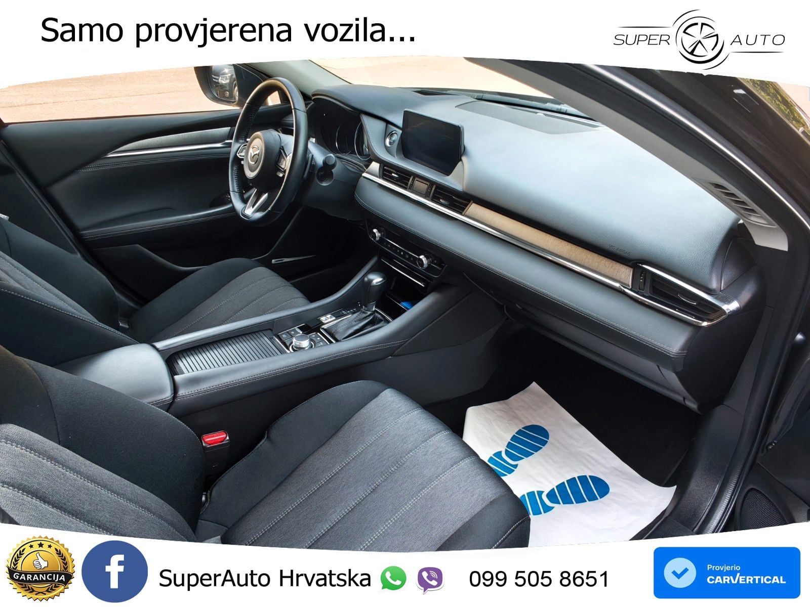 Mazda 6 Sport Combi 2.5 SKYACTIV-G (194 KS) SKYACTIV-Drive LED+GR SJED+ACC