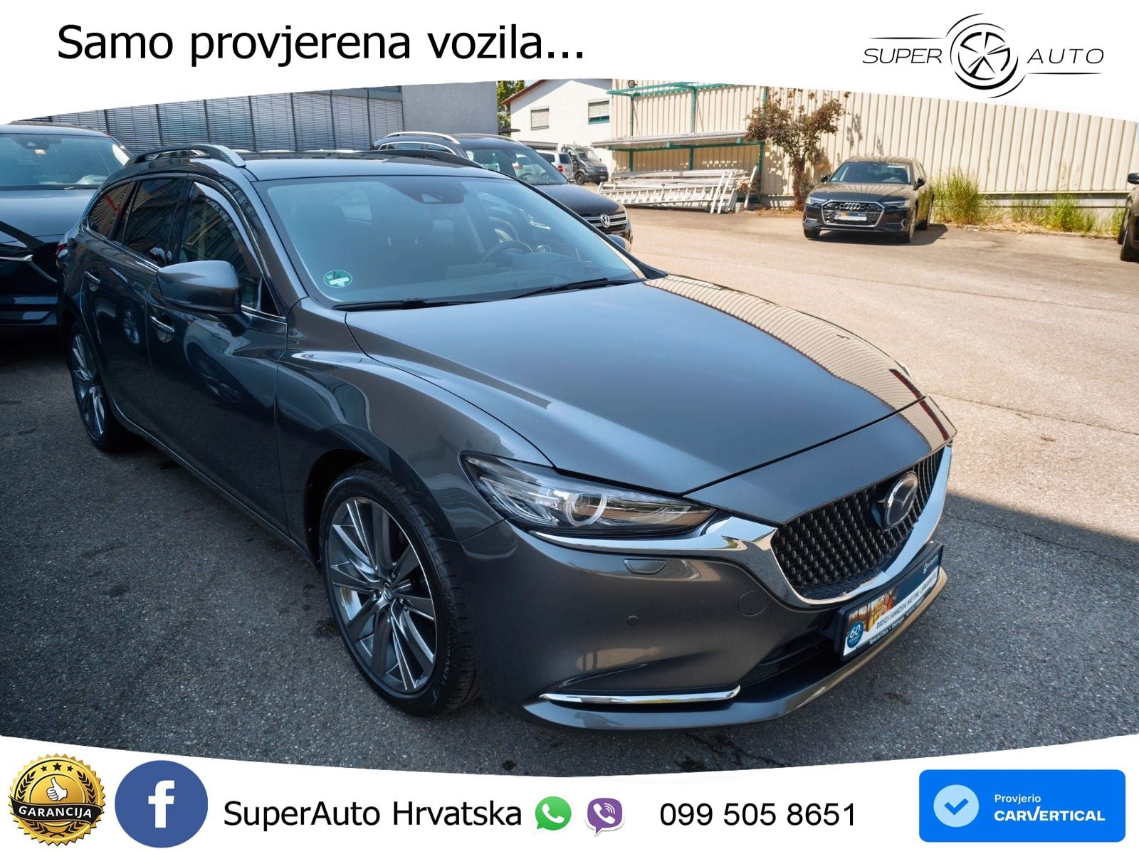 Mazda 6 Sport Combi 2.5 SKYACTIV-G (194 KS) SKYACTIV-Drive LED+GR SJED+ACC