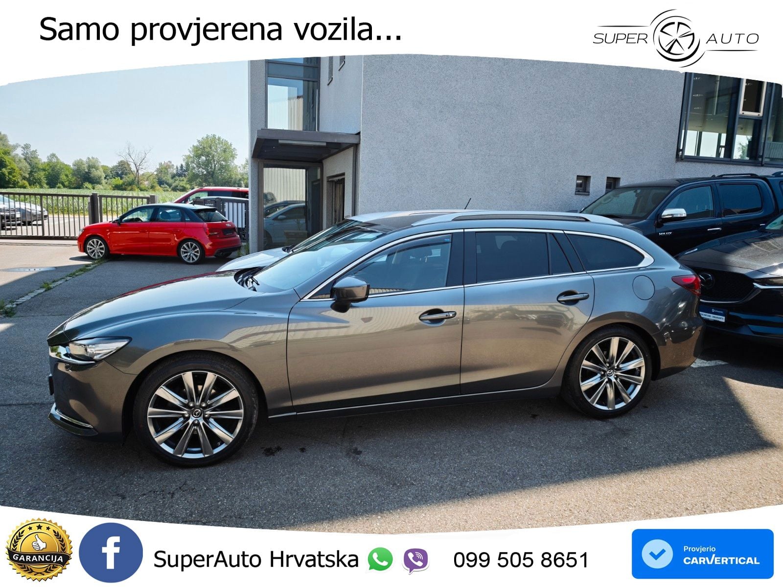 Mazda 6 Sport Combi 2.5 SKYACTIV-G (194 KS) SKYACTIV-Drive LED+GR SJED+ACC
