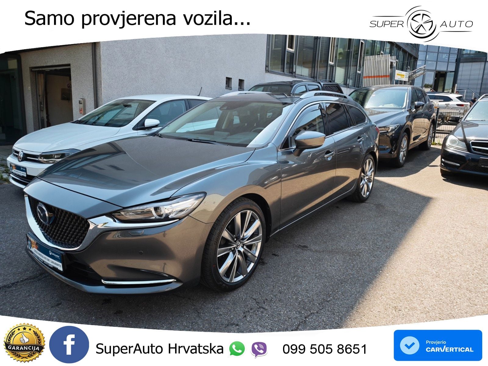Mazda 6 Sport Combi 2.5 SKYACTIV-G (194 KS) SKYACTIV-Drive LED+GR SJED+ACC