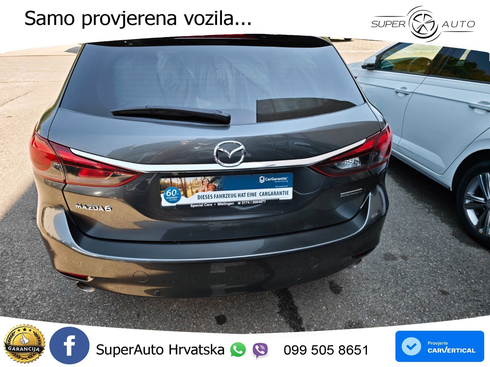 Mazda 6 Sport Combi 2.5 SKYACTIV-G (194 KS) SKYACTIV-Drive LED+GR SJED+ACC