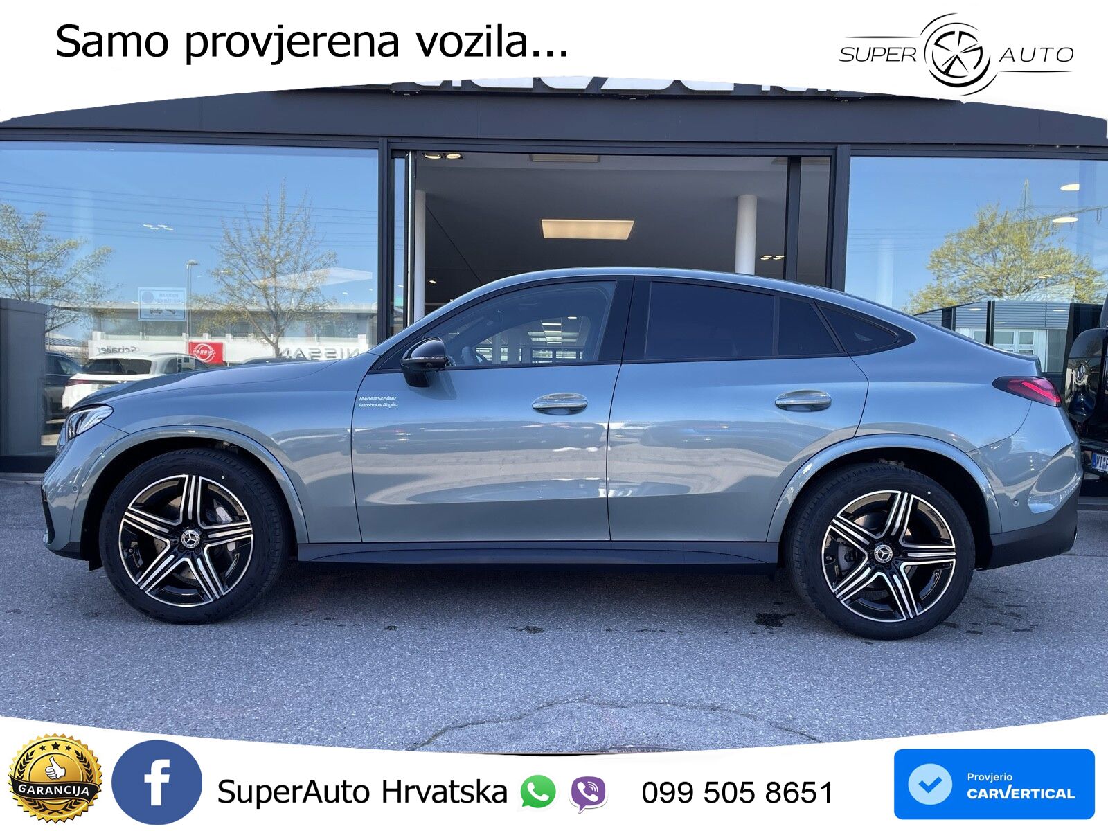 Mercedes GLC Coupe 220d (197 KS) 4MATIC 9G-TRONIC AMG LED+GR SJED+ACC