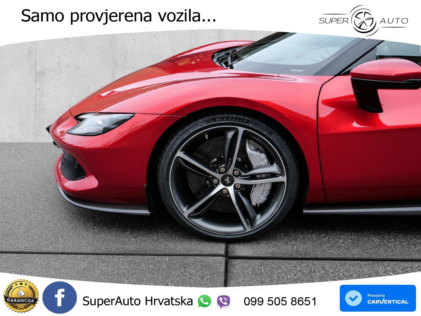 Ferrari 296 GTB 3.0 V6 (830 KS) F1 DCT