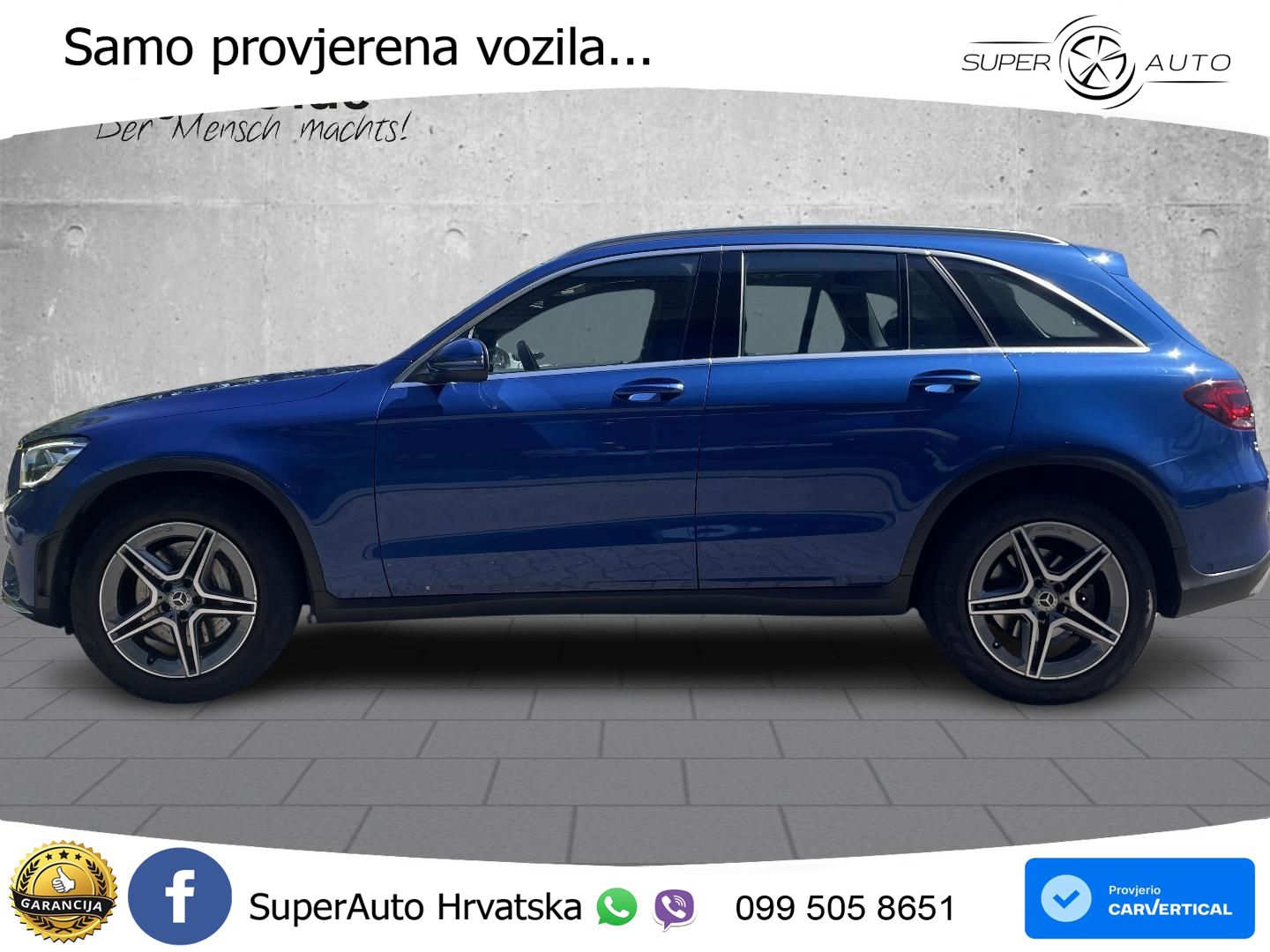 Mercedes GLC 300d (245 KS) 4MATIC G-TRONIC AMG LED+GR SJED+ACC