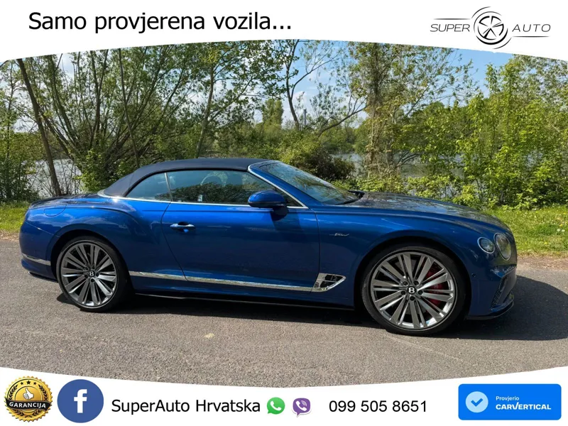 Bentley Continental GTC III Speed 6.0 TSI W12 (659 KS) AWD DCT