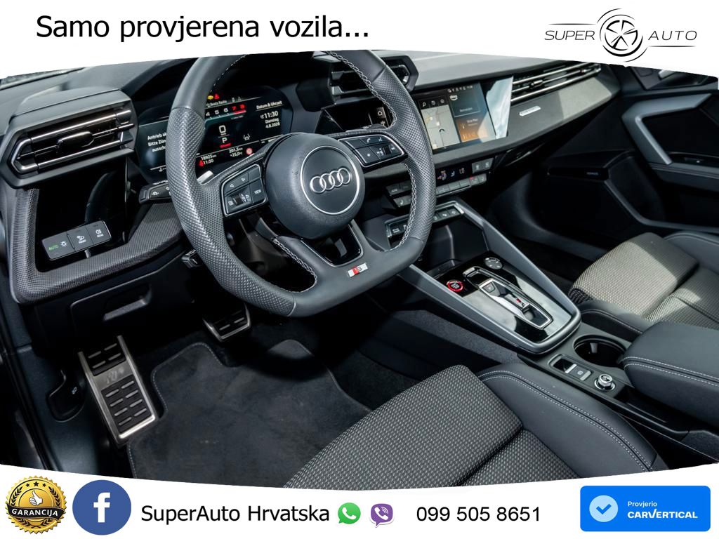 Audi S3 Limuzina 2.0 TFSI (333 KS) quattro S tronic LED+GR SJED+ACC