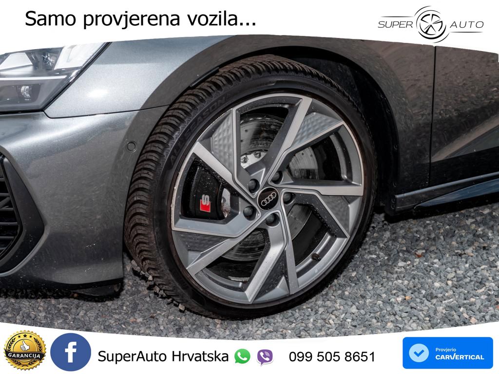 Audi S3 Limuzina 2.0 TFSI (333 KS) quattro S tronic LED+GR SJED+ACC