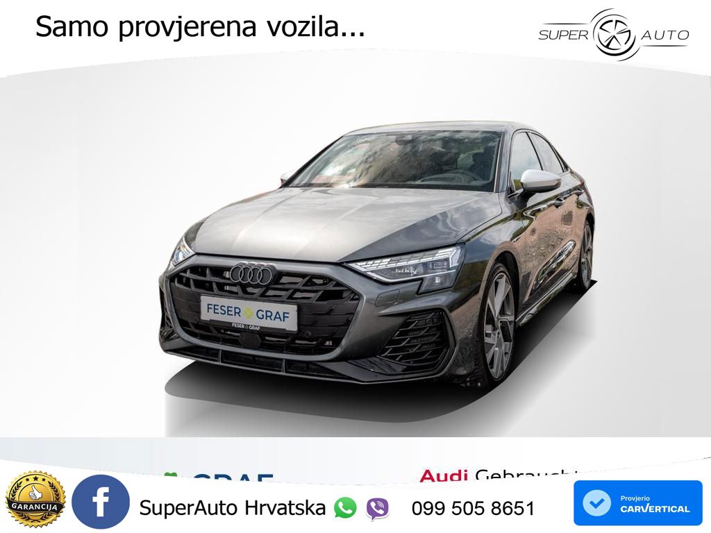 Audi S3 Limuzina 2.0 TFSI (333 KS) quattro S tronic LED+GR SJED+ACC