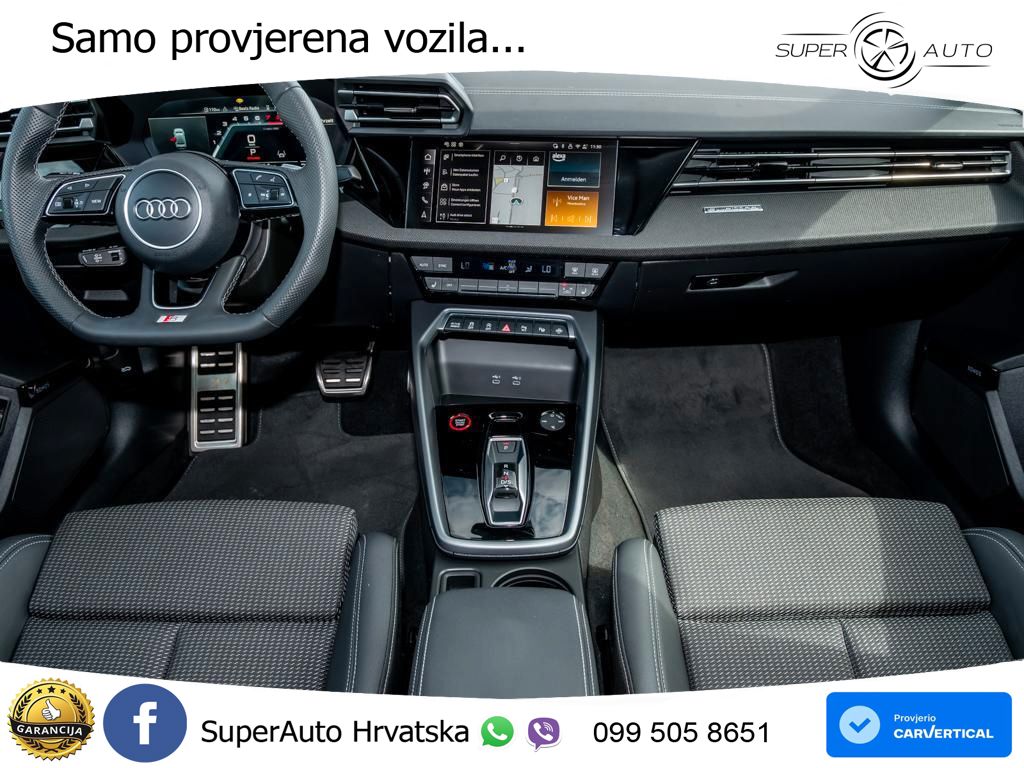 Audi S3 Limuzina 2.0 TFSI (333 KS) quattro S tronic LED+GR SJED+ACC