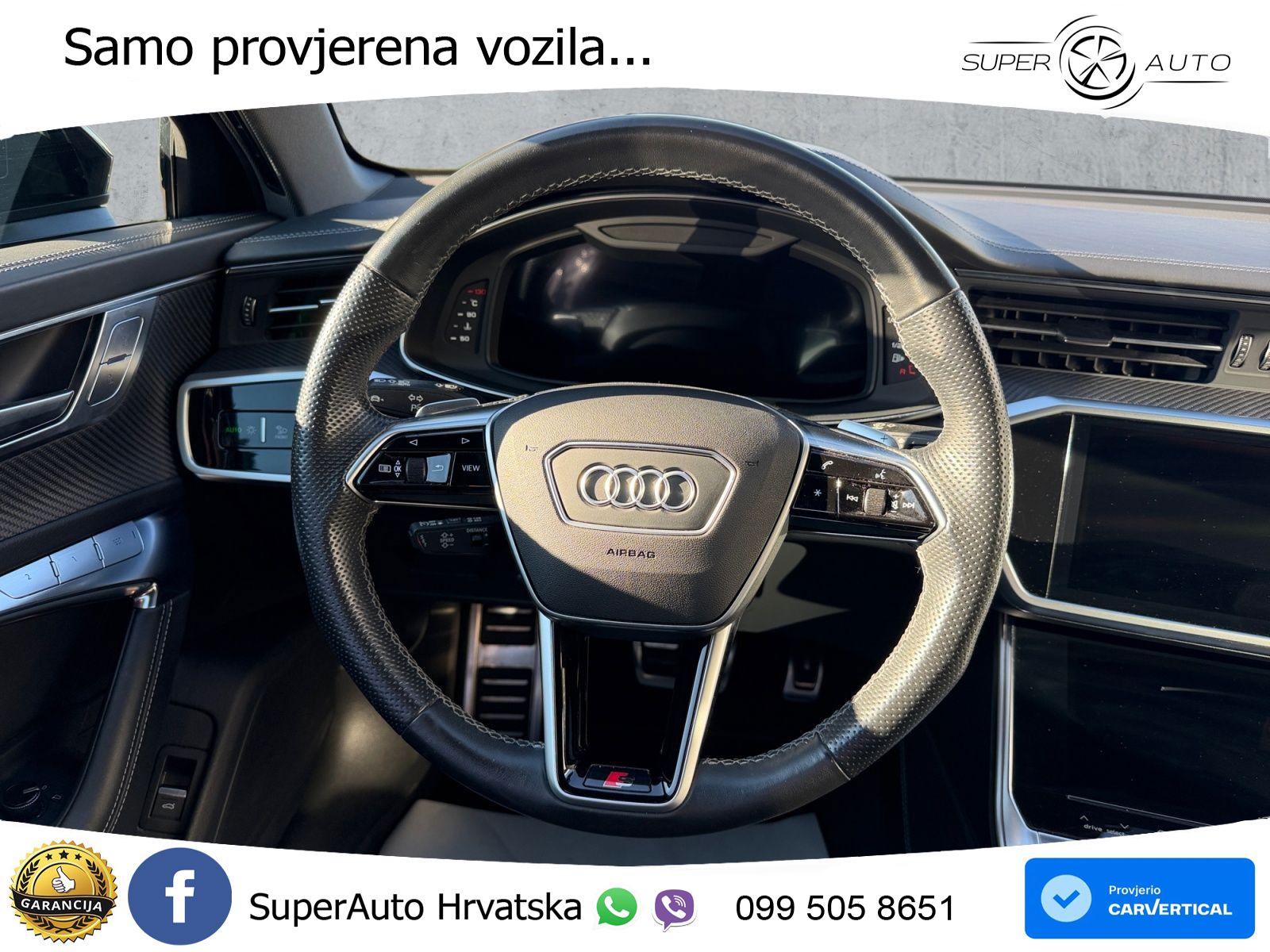 Audi A6 55 TFSI V6 (340 KS) quattro S tronic S line LED+GR SJED+ACC