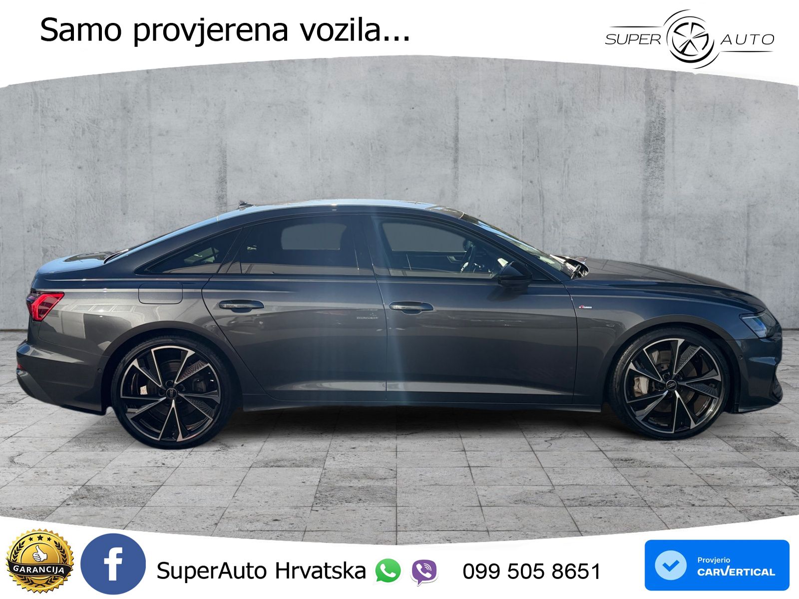 Audi A6 55 TFSI V6 (340 KS) quattro S tronic S line LED+GR SJED+ACC