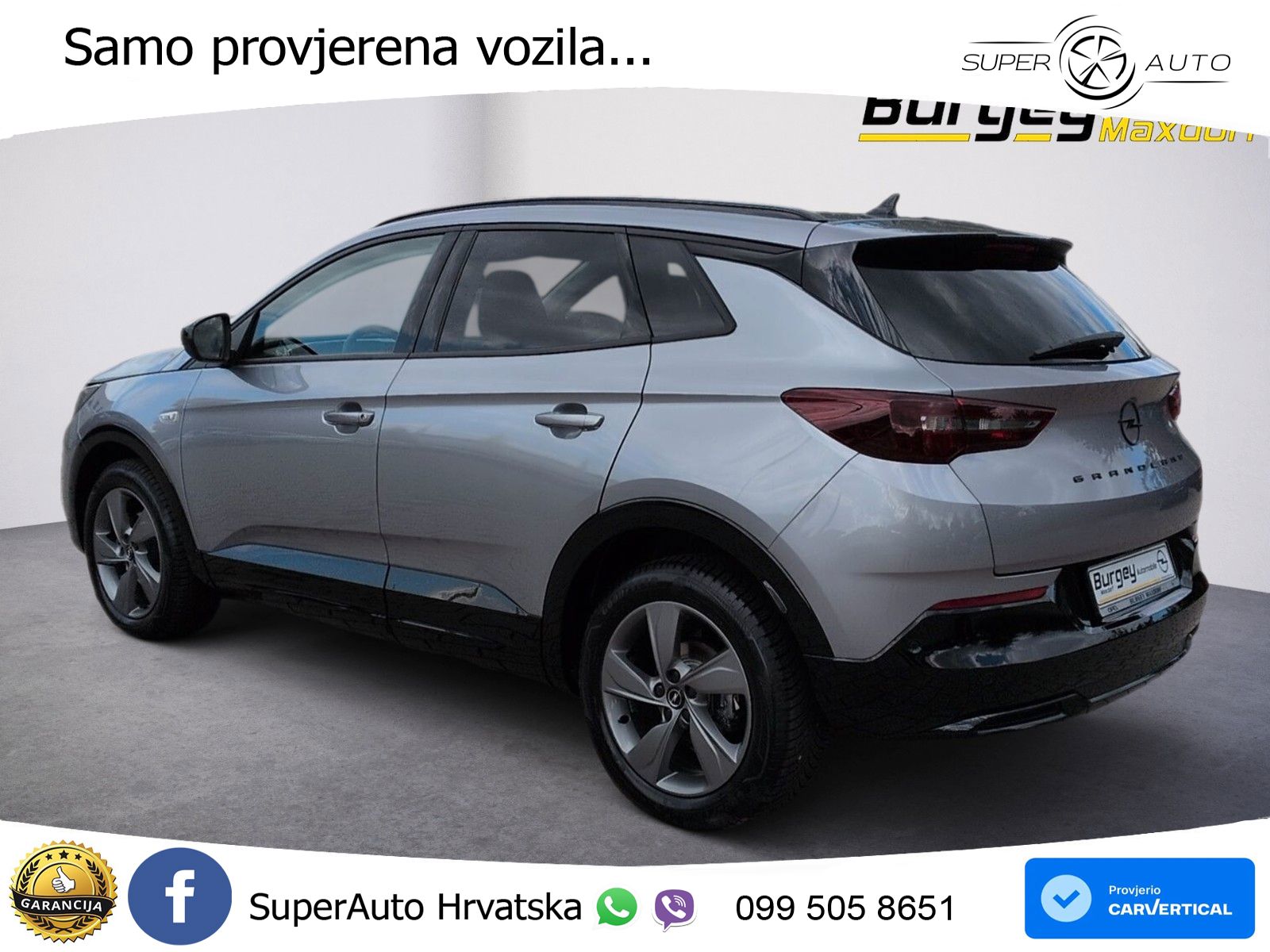 Opel Grandland 1.2i Turbo (130 KS) Automatic GS LED+GR SJED+ACC