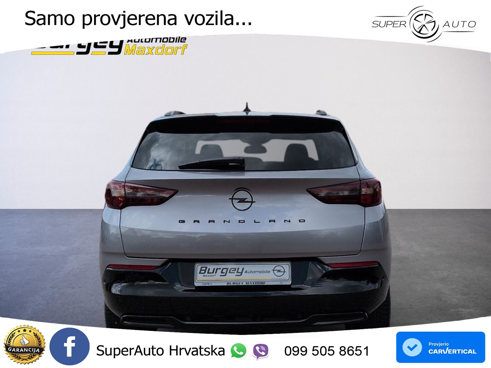 Opel Grandland 1.2i Turbo (130 KS) Automatic GS LED+GR SJED+ACC
