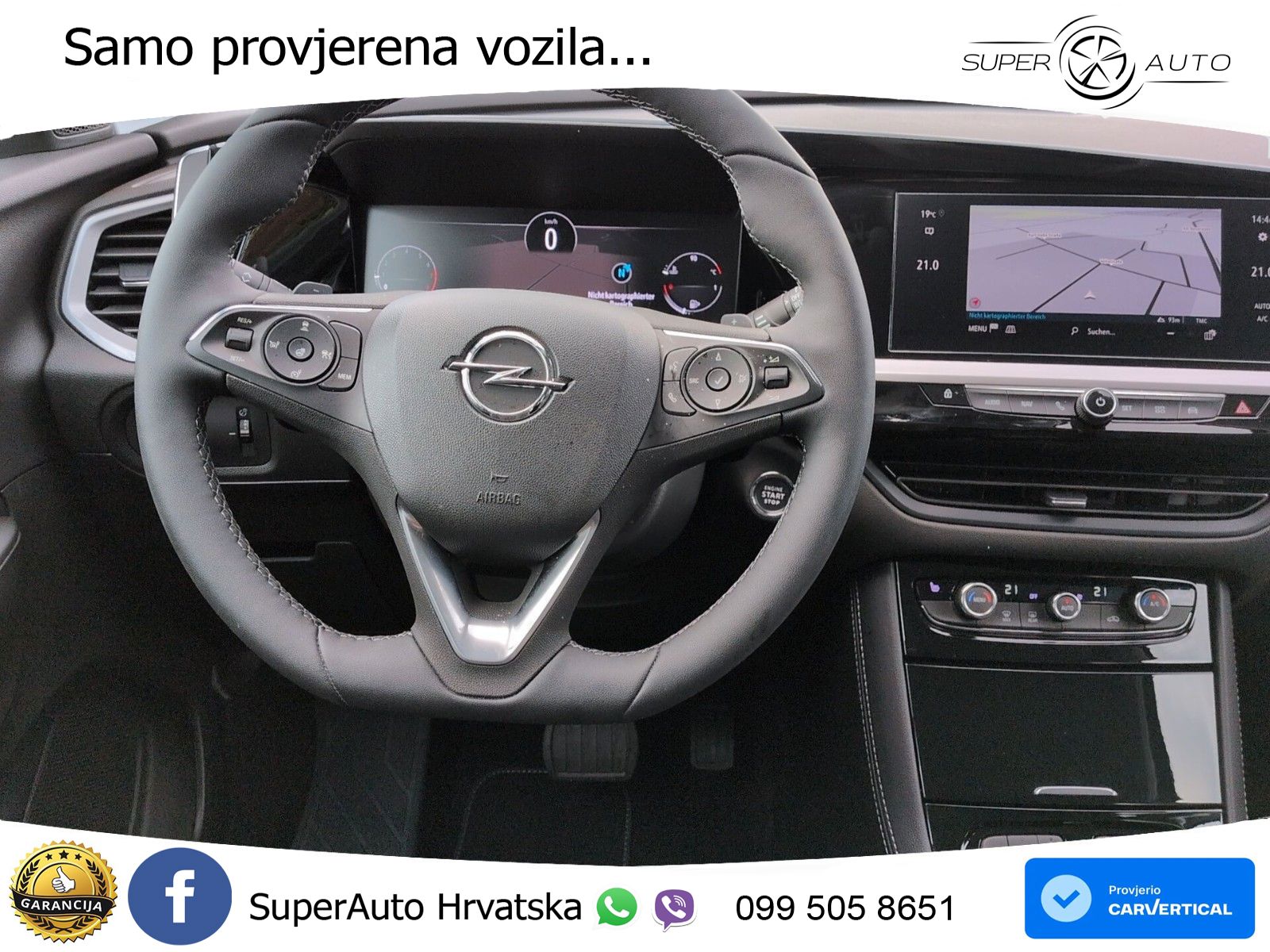 Opel Grandland 1.2i Turbo (130 KS) Automatic GS LED+GR SJED+ACC