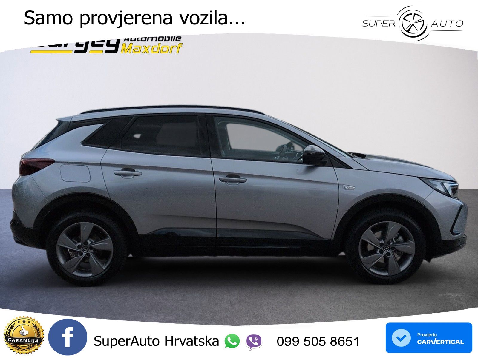Opel Grandland 1.2i Turbo (130 KS) Automatic GS LED+GR SJED+ACC