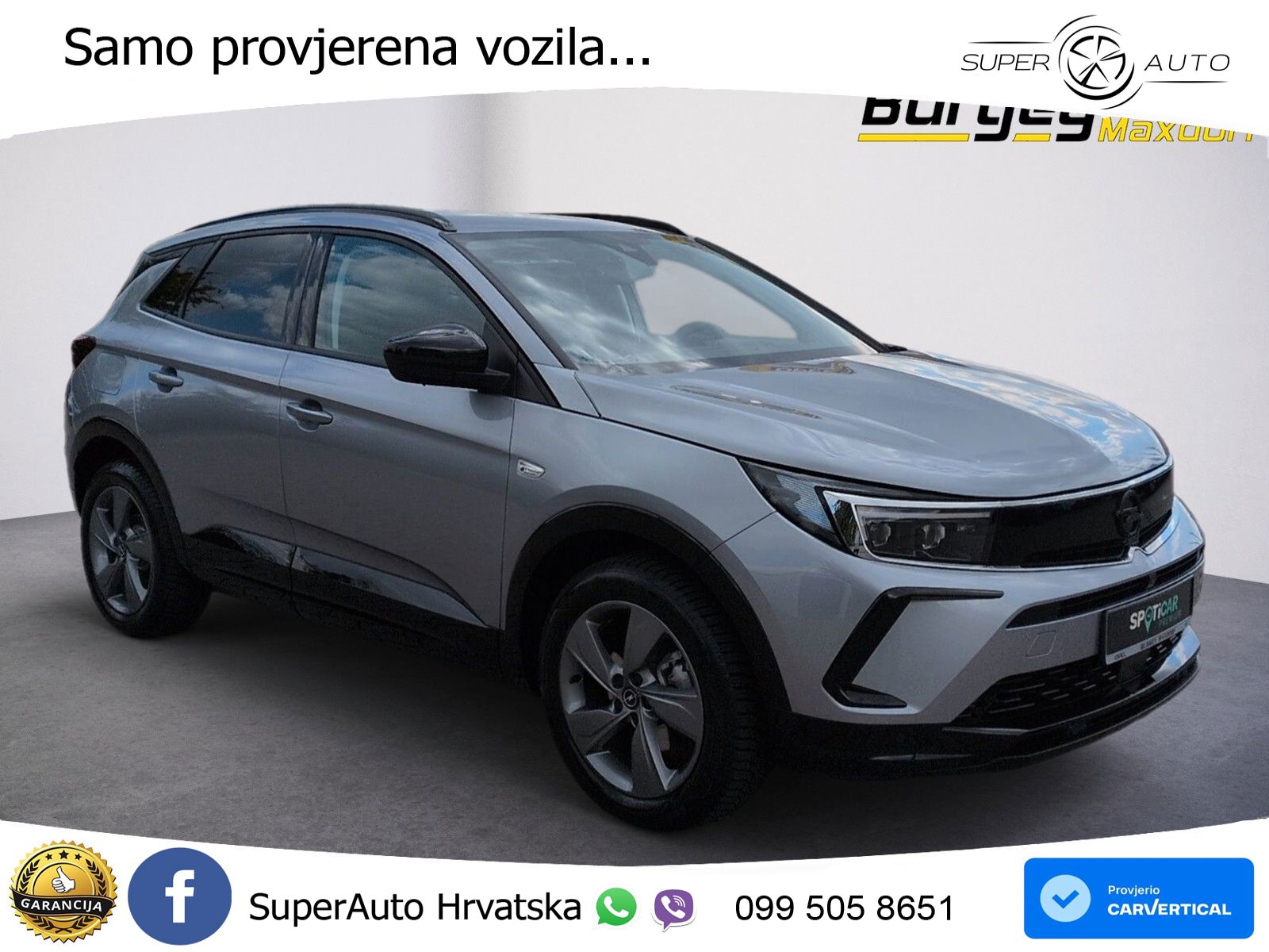 Opel Grandland 1.2i Turbo (130 KS) Automatic GS LED+GR SJED+ACC