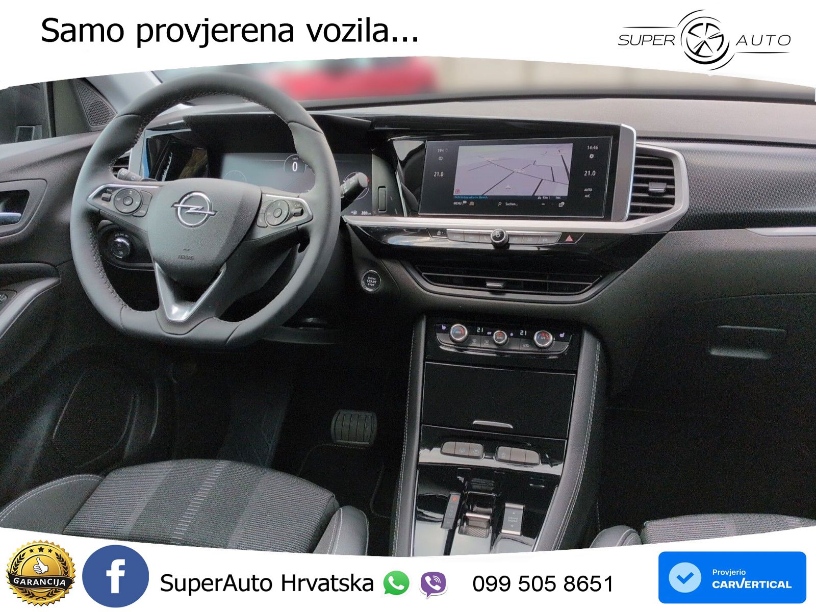 Opel Grandland 1.2i Turbo (130 KS) Automatic GS LED+GR SJED+ACC