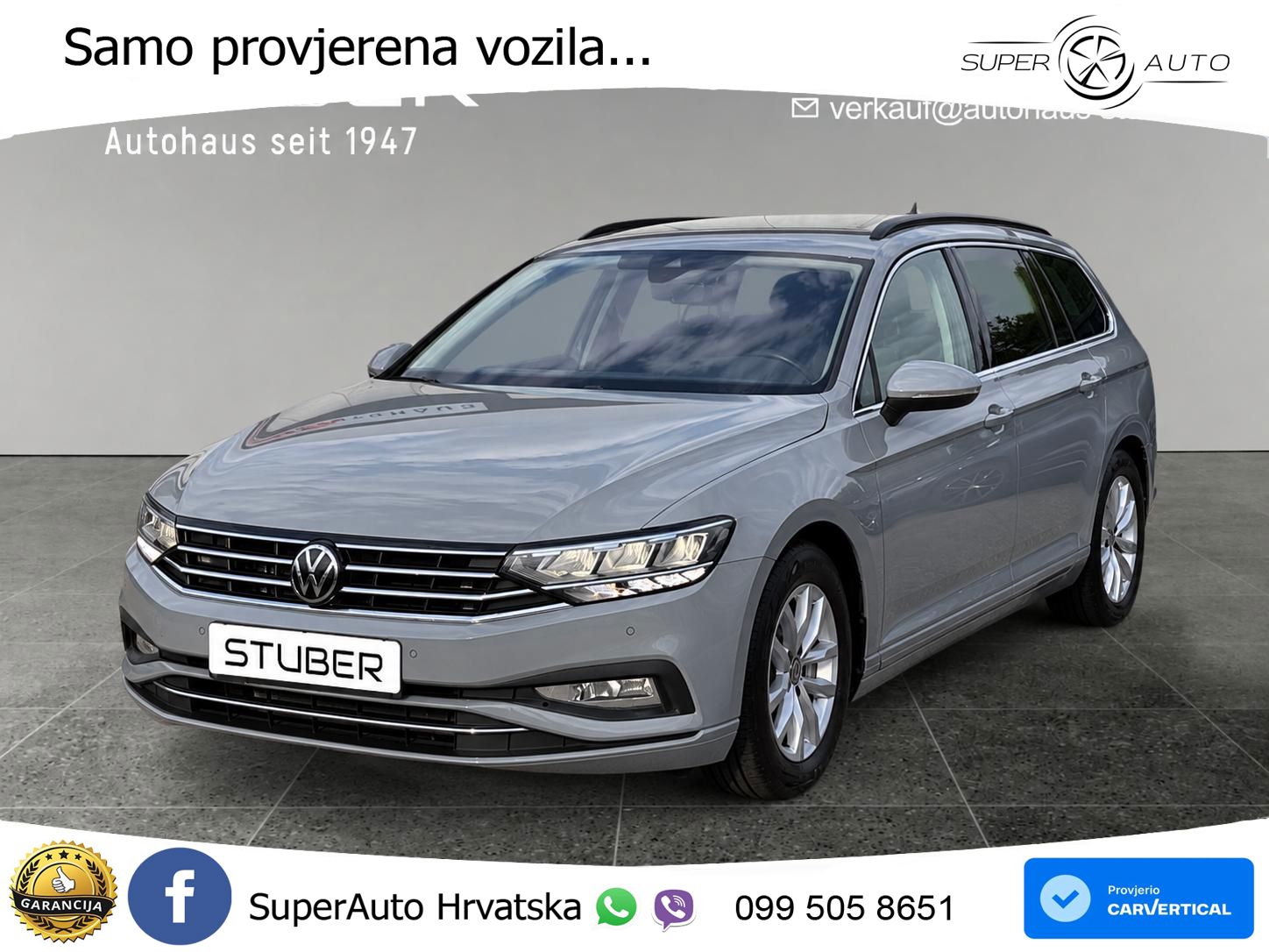 Volkswagen Passat Variant 2.0 TDI (150 KS) DSG Business LED+GR SJED+ACC
