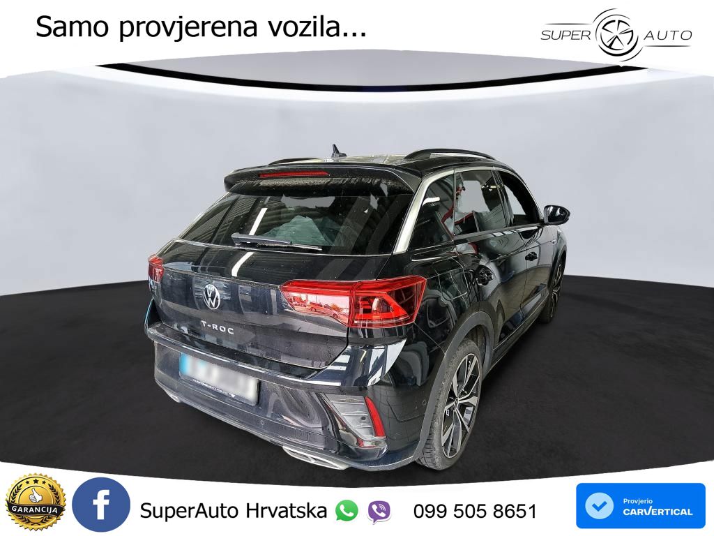 Volkswagen T-Roc 1.5 TSI (150 KS) DSG R-Line LED+GR SJED+ACC