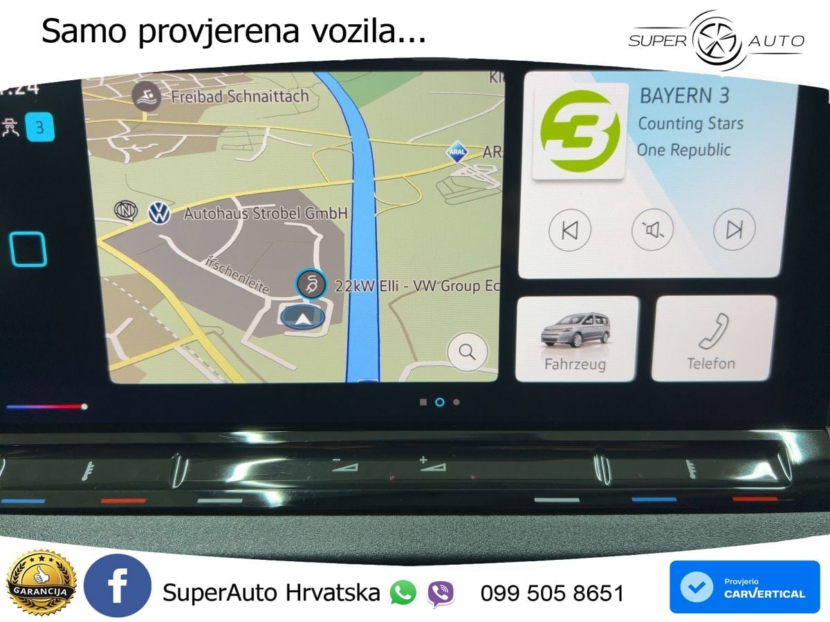 Volkswagen Caddy Maxi Commerce 1.5 TSI Cargo Navi Klima Ein 114 KS